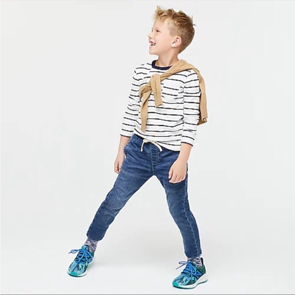 Crewcuts homeroom wash runaround jean in pull-on fit Size 4